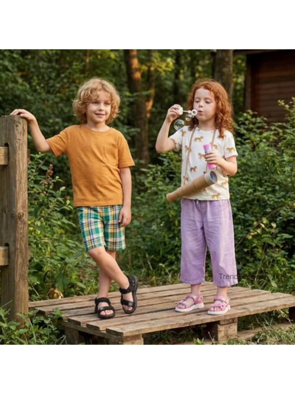 Kids Sport Sandals Athletic Water Beach Adjustable Straps